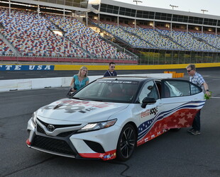 GRACING THE SPEEDWAY AT CHARLOTTE MOTOR SPEEDWAY